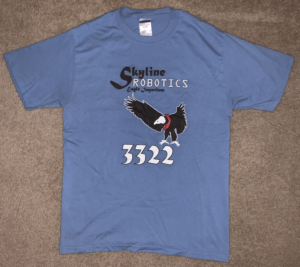 2011 T-Shirt Front - Skyline Robotics - Flying Eagle - 3322