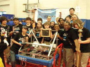 2010 - Rookie year team with robot